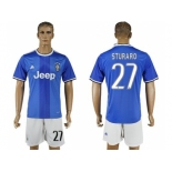 Juventus #27 Sturaro Away Soccer Club Jersey 2