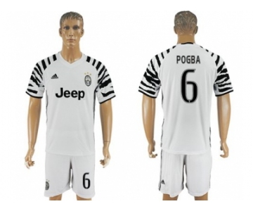 Juventus #6 Pogba SEC Away Soccer Club Jersey