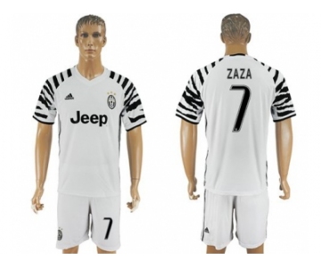 Juventus #7 Zaza SEC Away Soccer Club Jersey