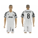 Juventus #8 Marchisio SEC Away Soccer Club Jersey