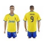 Juventus #9 Higuain Away Soccer Club Jersey 1