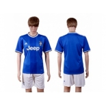 Juventus Blank Away Soccer Club Jersey 3