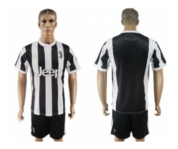 Juventus Blank Home Soccer Club Jersey 2