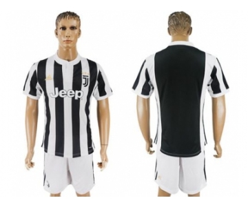 Juventus Blank Home Soccer Club Jersey