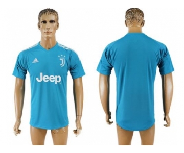 Juventus Blank Light Blue Soccer Club Jersey