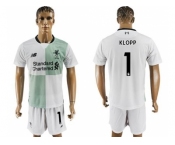 Liverpool #1 Klopp Away Soccer Club Jersey1