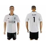 Liverpool #1 Klopp Away Soccer Club Jersey