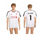 Liverpool #1 Klopp Away Soccer Club Jersey