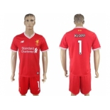 Liverpool #1 Klopp Red Home Soccer Club Jersey