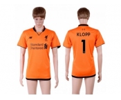 Liverpool #1 Klopp Sec Away Soccer Club Jersey