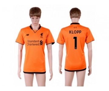 Liverpool #1 Klopp Sec Away Soccer Club Jersey