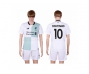 Liverpool #10 Coutinho Away Soccer Club Jersey