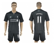 Liverpool #11 Firmino Away Soccer Club Jersey2