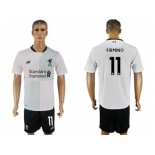 Liverpool #11 Firmino Away Soccer Club Jersey