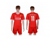 Liverpool #11 M.Salah Red Home Soccer Club Jersey