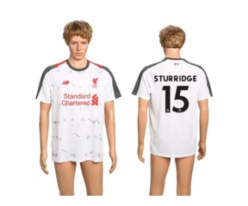 Liverpool #15 Sturridge Away Soccer Club Jersey