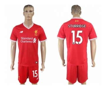 Liverpool #15 Sturridge Red Home Soccer Club Jersey