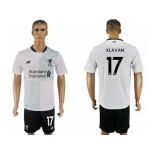 Liverpool #17 Klavan Away Soccer Club Jersey