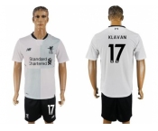 Liverpool #17 Klavan Away Soccer Club Jersey