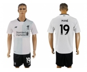 Liverpool #19 Mane Away Soccer Club Jersey1