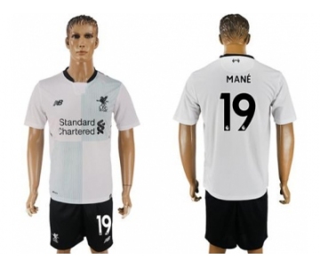 Liverpool #19 Mane Away Soccer Club Jersey1