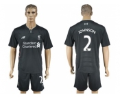 Liverpool #2 Johnson Away Soccer Club Jersey