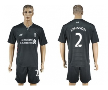 Liverpool #2 Johnson Away Soccer Club Jersey