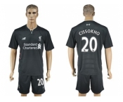 Liverpool #20 Cissokho Away Soccer Club Jersey