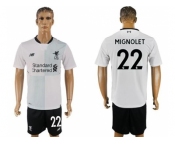 Liverpool #22 Mignolet Away Soccer Club Jersey