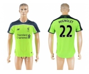 Liverpool #22 Mignolet Sec Away Soccer Club Jersey1