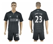 Liverpool #23 Emre Can Away Soccer Club Jersey3