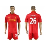 Liverpool #26 Ilori Red Home Soccer Club Jersey