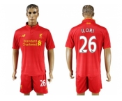 Liverpool #26 Ilori Red Home Soccer Club Jersey