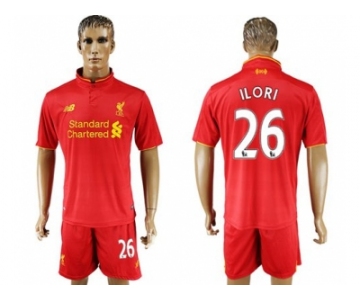 Liverpool #26 Ilori Red Home Soccer Club Jersey