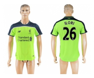 Liverpool #26 Ilori Sec Away Soccer Club Jersey1