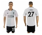 Liverpool #27 Origi Away Soccer Club Jersey1