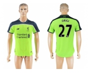 Liverpool #27 Origi Sec Away Soccer Club Jersey1