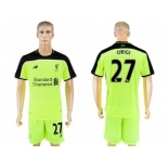 Liverpool #27 Origi Sec Away Soccer Club Jersey