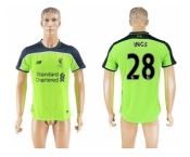 Liverpool #28 INGS Sec Away Soccer Club Jersey1