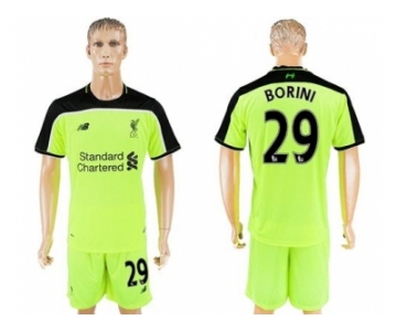 Liverpool #29 Borini Sec Away Soccer Club Jersey