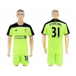 Liverpool #31 Sterling Sec Away Soccer Club Jersey