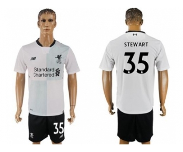 Liverpool #35 Stewart Away Soccer Club Jersey