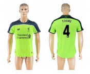 Liverpool #4 Toure Sec Away Soccer Club Jersey1