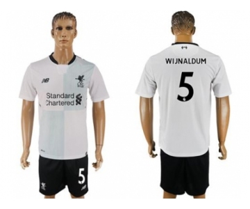 Liverpool #5 Wijnaldum Away Soccer Club Jersey