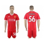 Liverpool #56 Randall Red Home Soccer Club Jersey