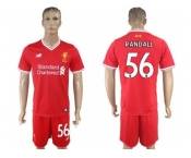 Liverpool #56 Randall Red Home Soccer Club Jersey