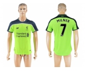 Liverpool #7 Milner Sec Away Soccer Club Jersey1