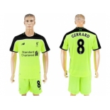 Liverpool #8 Gerrard Sec Away Soccer Club Jersey