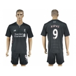 Liverpool #9 Aspas Away Soccer Club Jersey