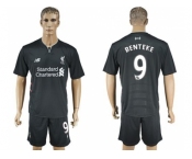 Liverpool #9 Benteke Away Soccer Club Jersey